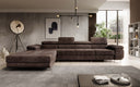 Designer Ecksofa Calvera Maxi mit Schlaf- und Klappfunktion in Cord