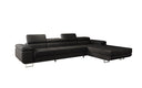 Designer corner sofa Calvera Maxi with sleeping and fold-out function in bouclé