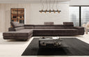Designer corner sofa Maxi with sleeping and folding function in Corduroy