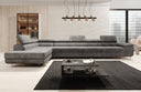 Designer corner sofa Maxi with sleeping and folding function in Corduroy