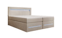 Minera Box Spring Bed with LED, USB, and Storage
