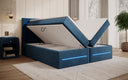 Minera Box Spring Bed with LED, USB, and Storage