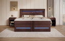 Minera Box Spring Bed with LED, USB, and Storage
