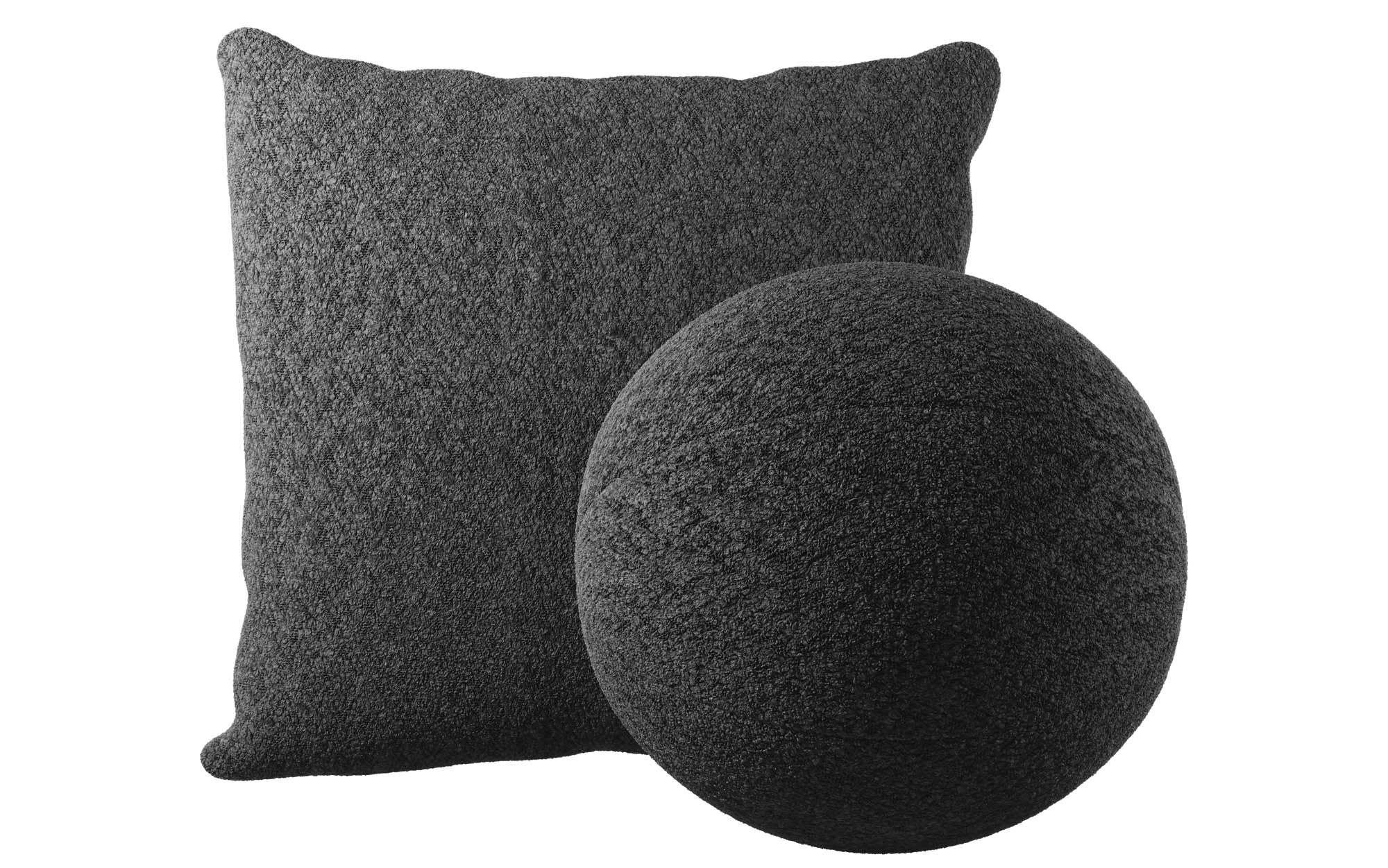Gava/Sphere Decorative Pillow Set in Bouclé