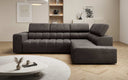 Designer Ecksofa Aurora mit elektrischer Schlaffunktion
