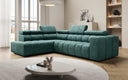 Designer Ecksofa Aurora mit elektrischer Schlaffunktion