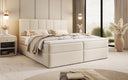 Aurelia Bouclé Box Spring Bed with Storage