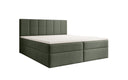 Aurelia Bouclé Box Spring Bed with Storage