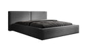 Designer Upholstered Bed Ophelia in Bouclé with Storage