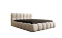 Designer upholstered bed Boston fabric with storage