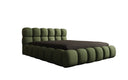 Designer upholstered bed Boston fabric with storage