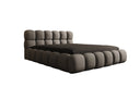 Designer upholstered bed Boston fabric with storage