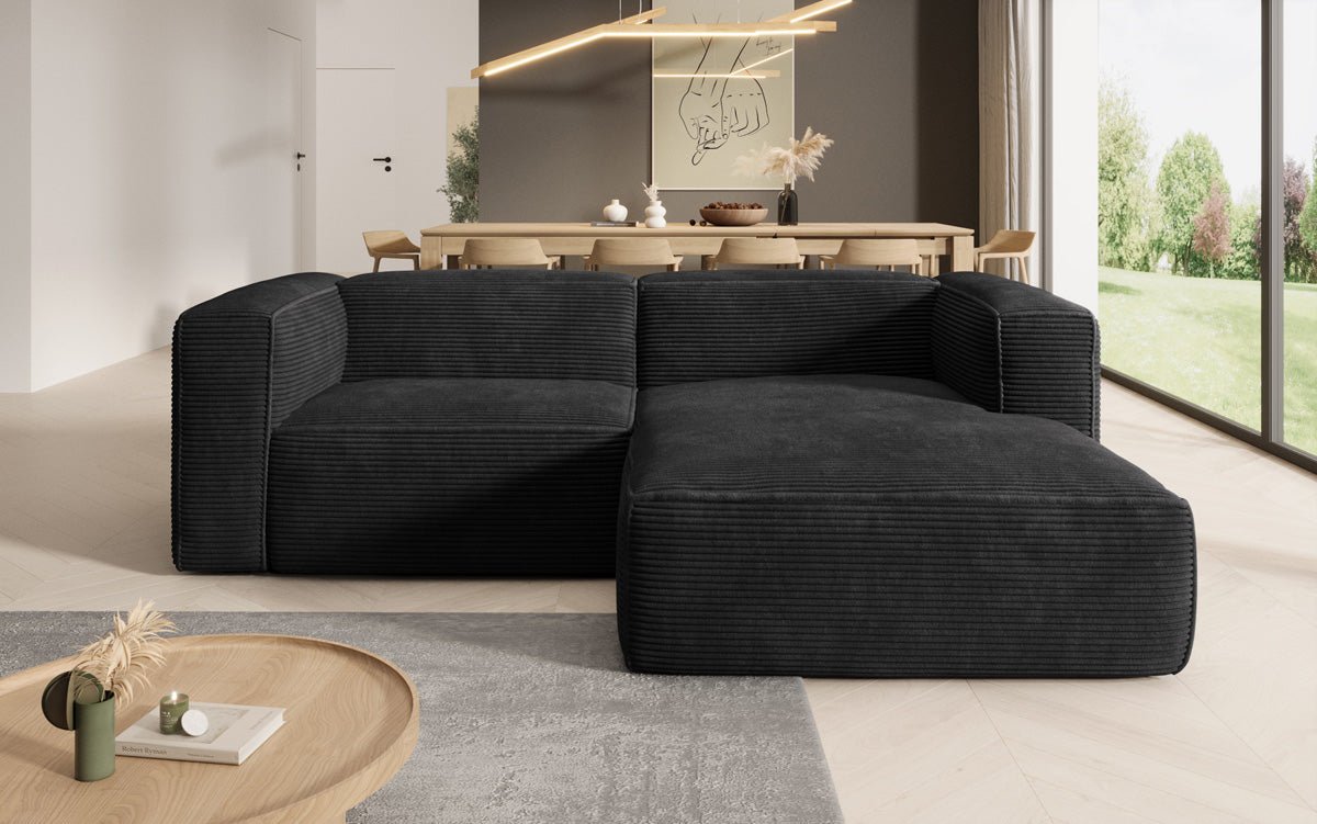 Designer Sofa Comfy L Mini in Corduroy