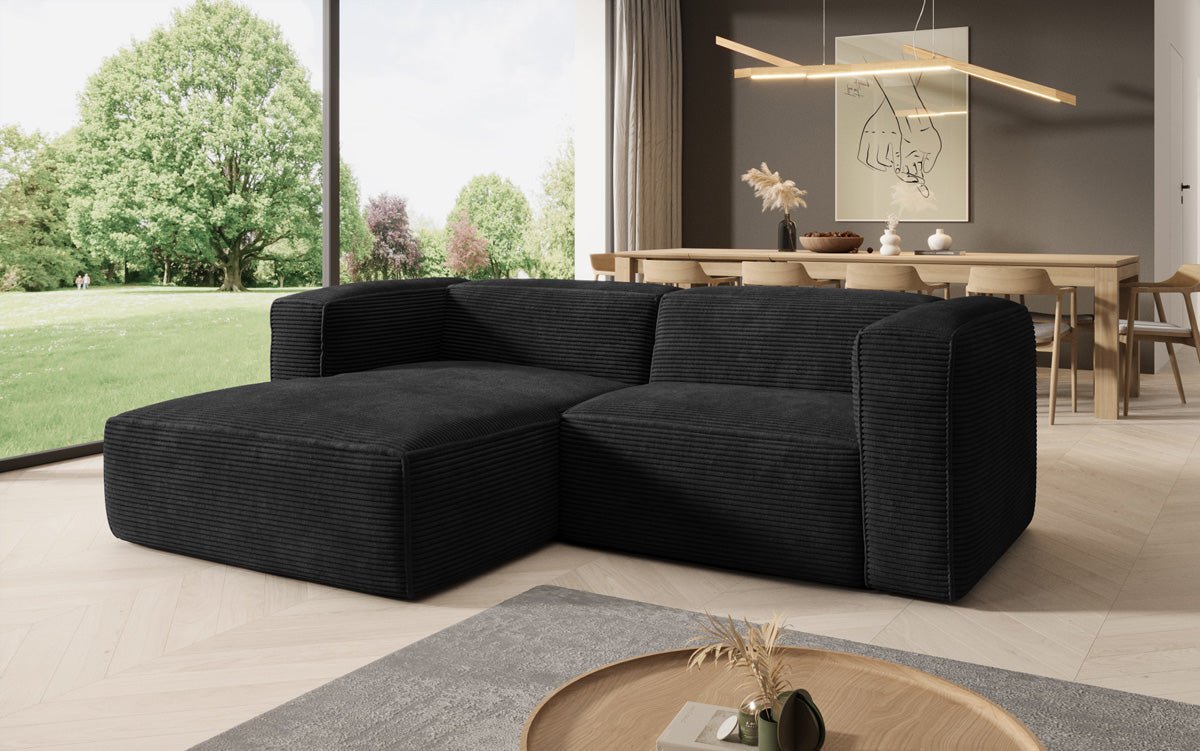 Designer Sofa Comfy L Mini in Corduroy