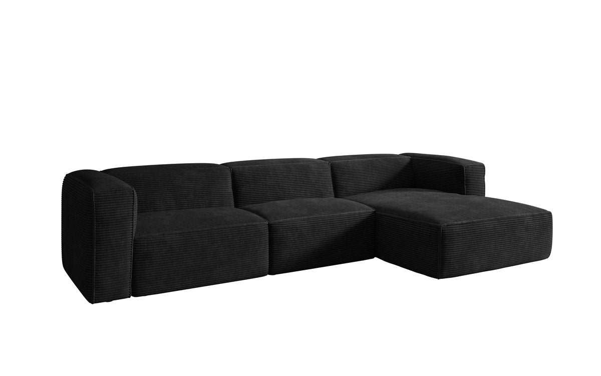 Designer Sofa Comfy L in Corduroy