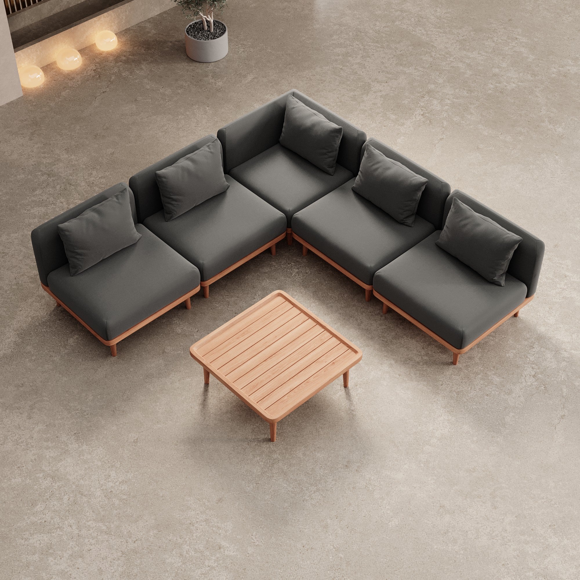 Nouri Corner Module Group III – Aevora™ Collection