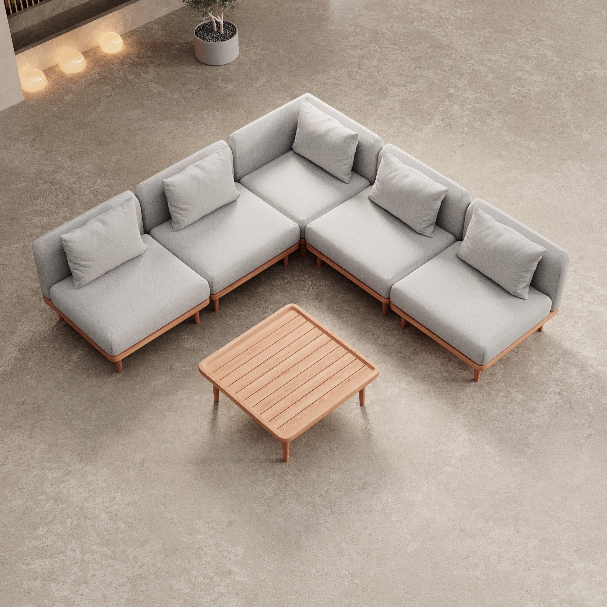 Nouri Corner Module Group III – Aevora™ Collection