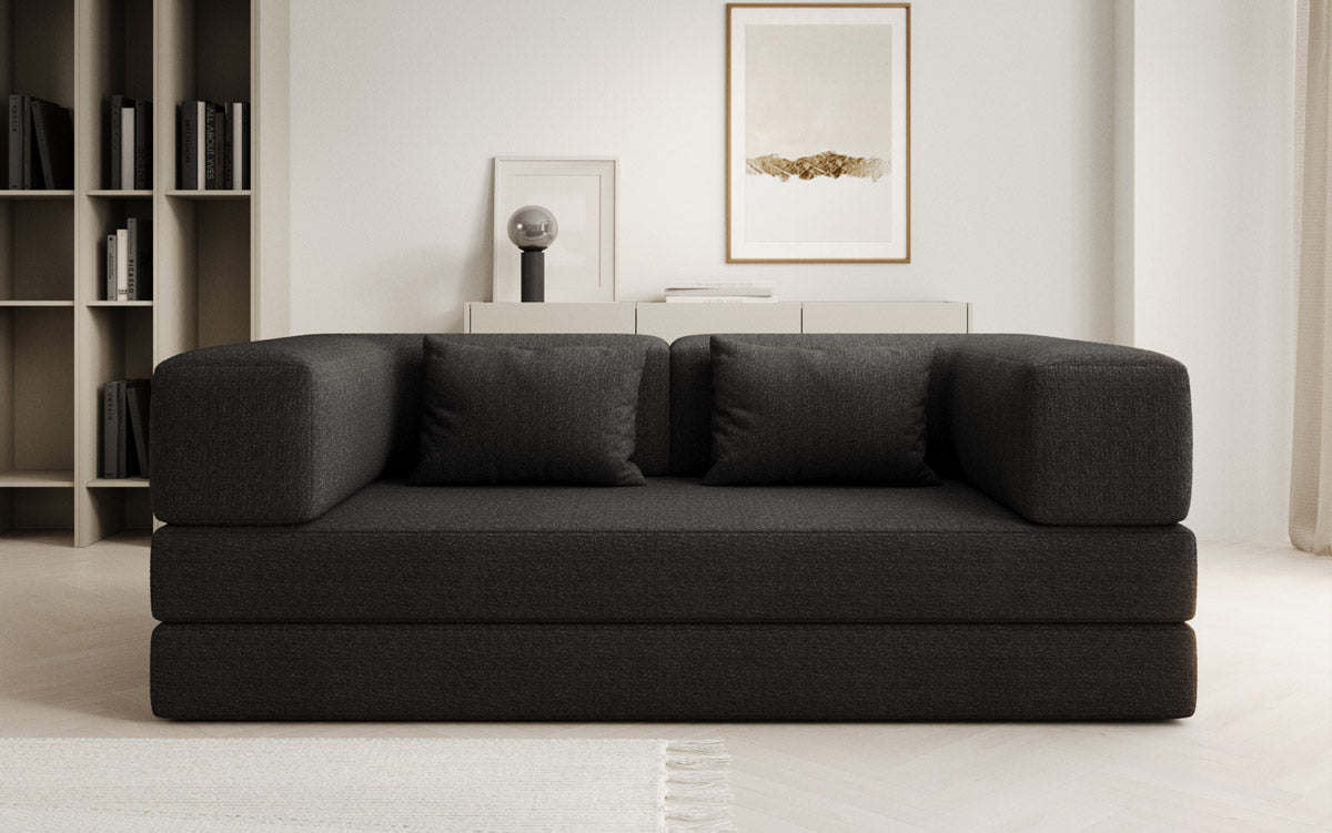 Designer Sofa Lazy 3-Seater in Bouclé