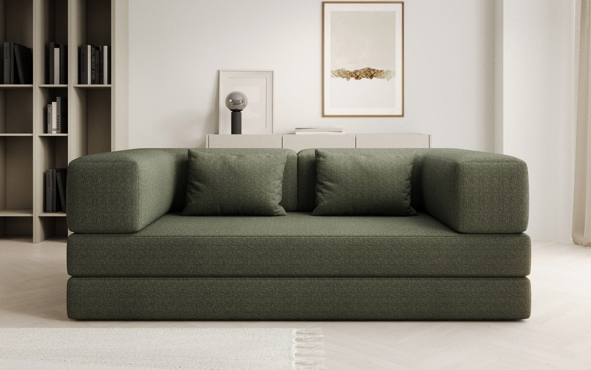 Designer Sofa Lazy 3-Seater in Bouclé