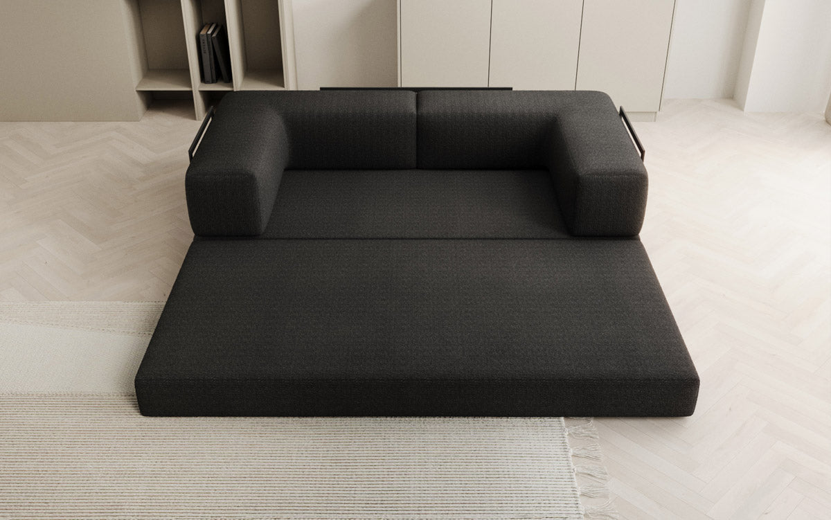 Designer Sofa Lazy 3-Seater in Bouclé