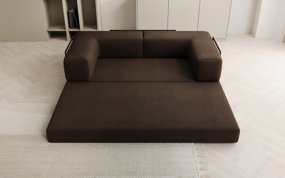 Designer Sofa Lazy 3-Seater in Bouclé