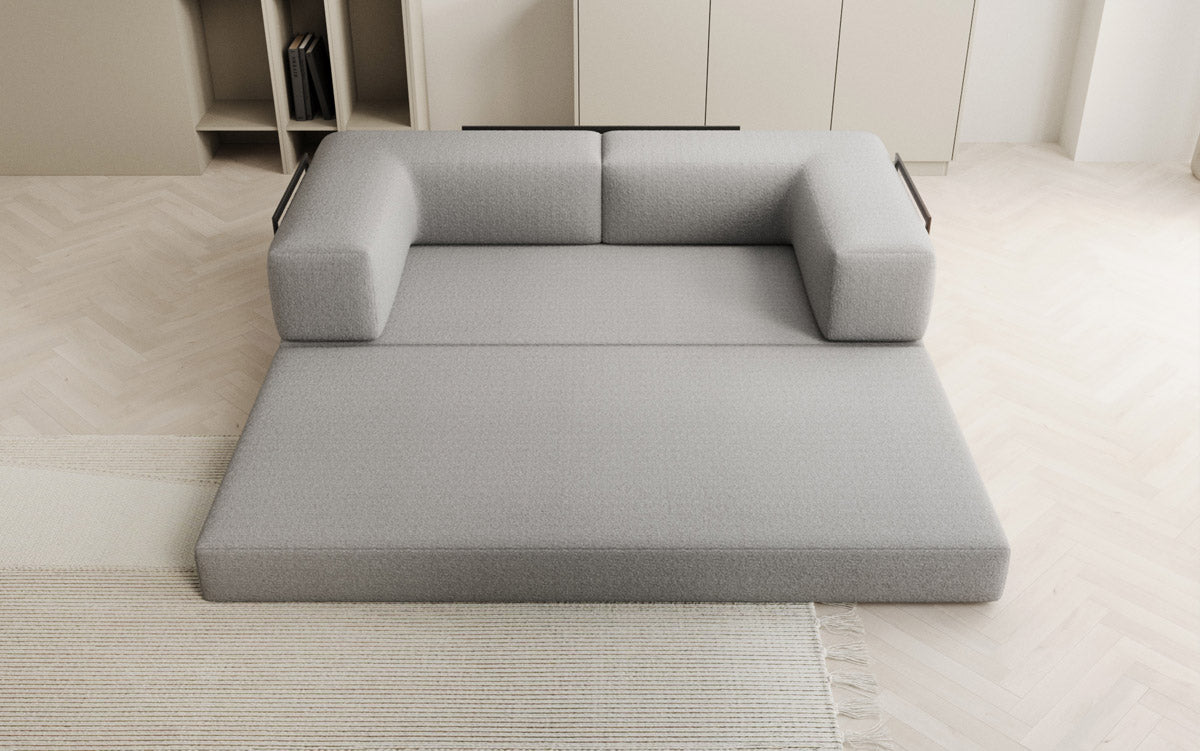 Designer Sofa Lazy 3-Seater in Bouclé