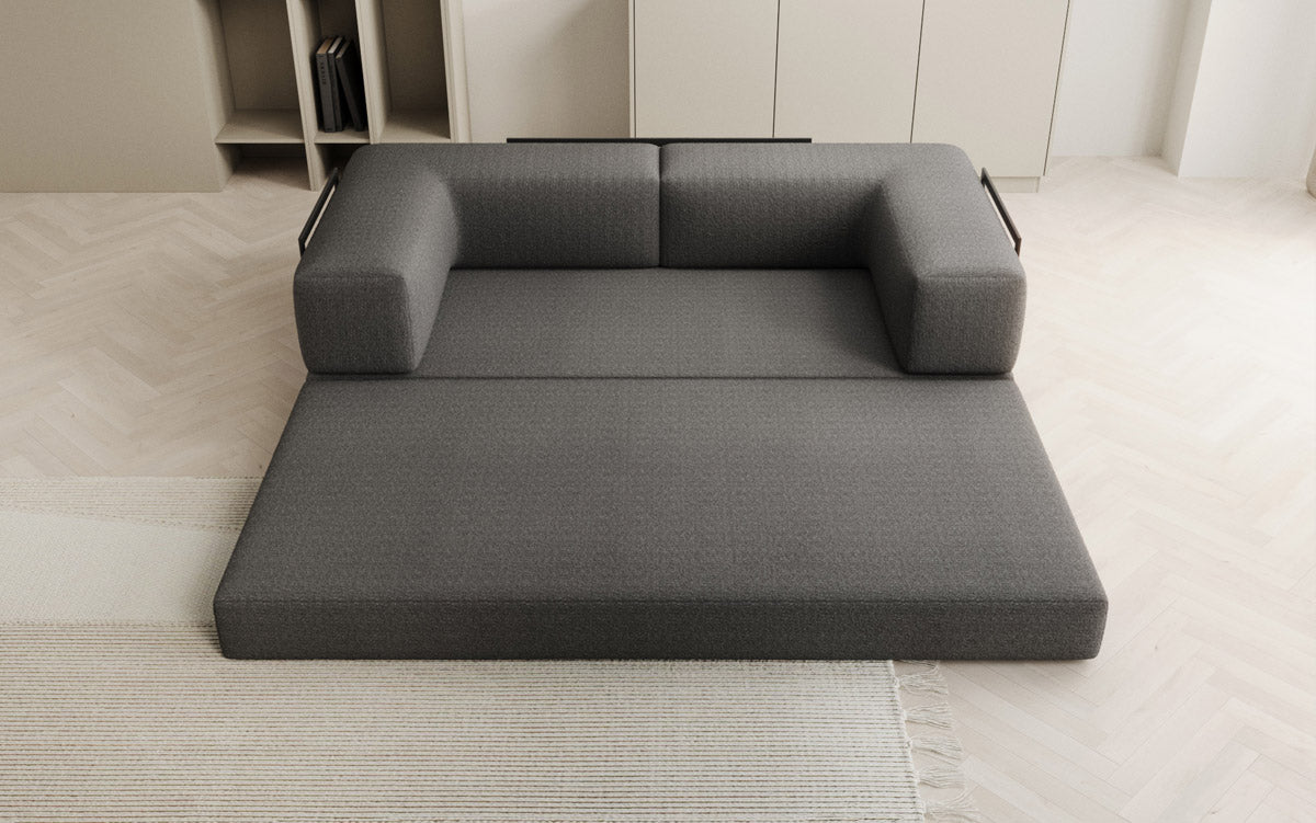 Designer Sofa Lazy 3-Seater in Bouclé