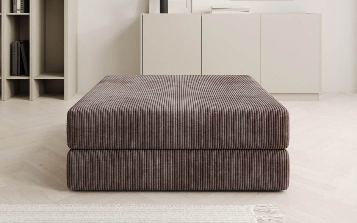 Lazy side stool in corduroy