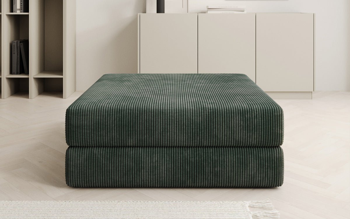 Lazy side stool in corduroy