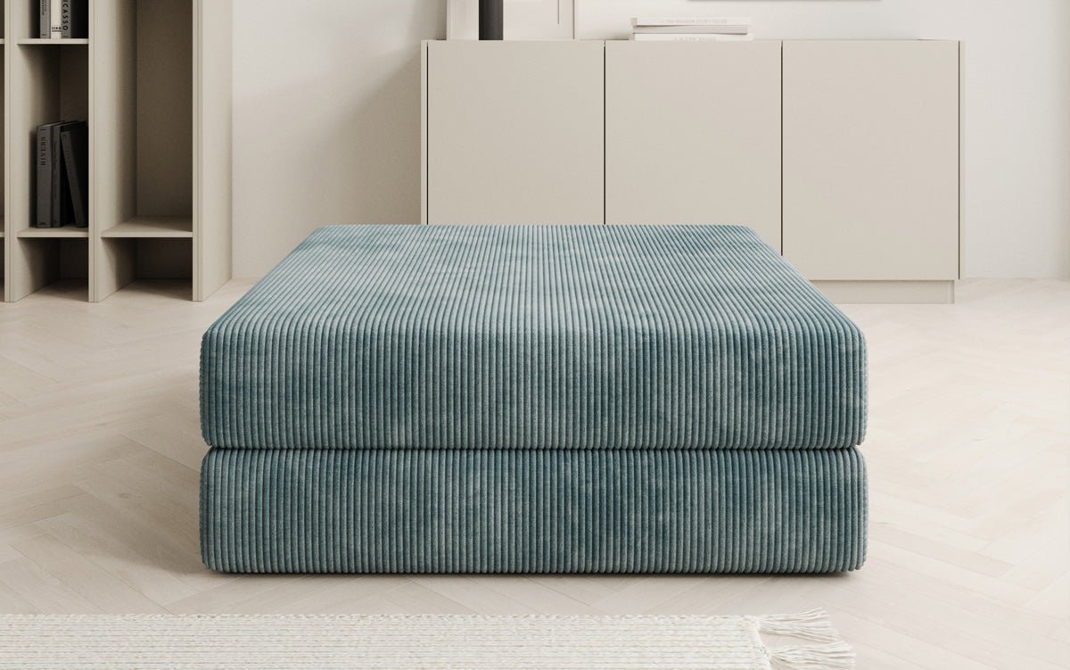 Lazy side stool in corduroy