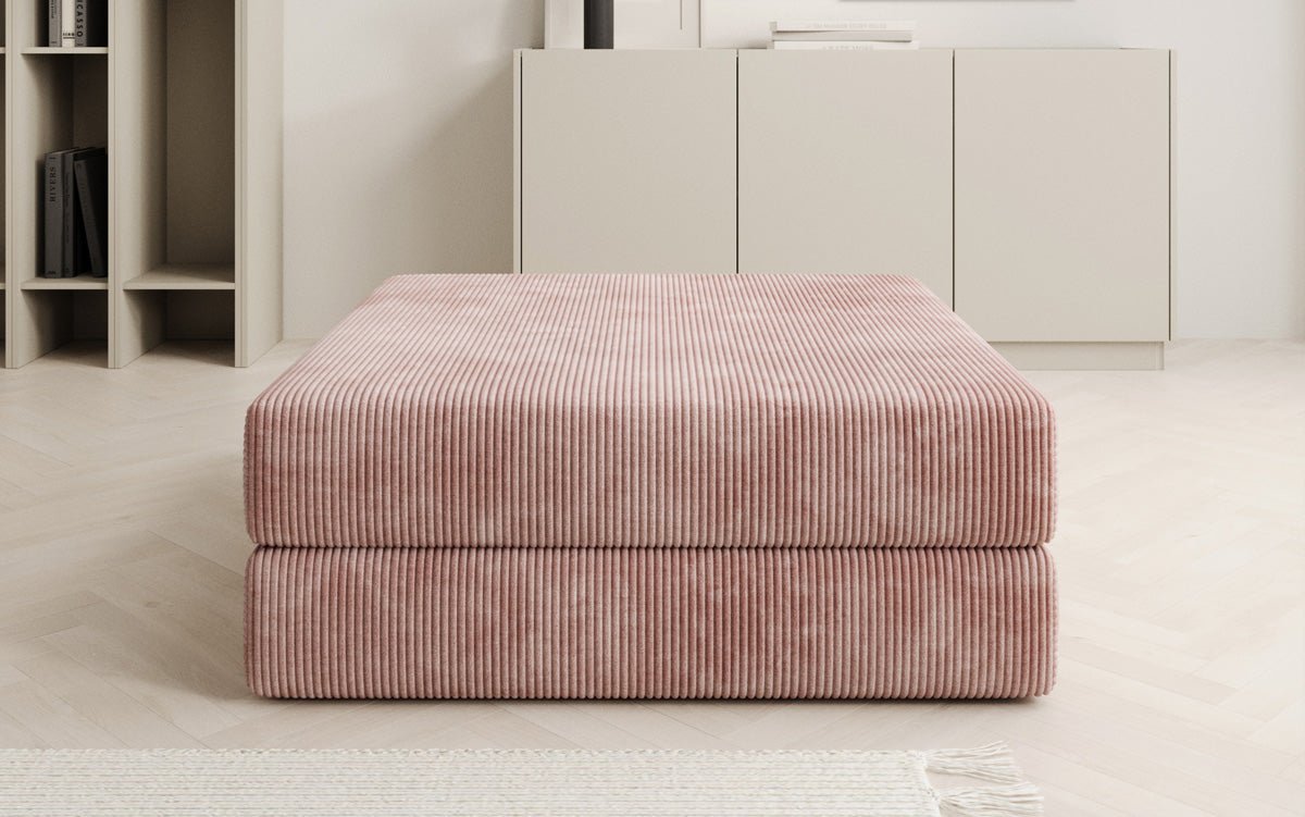 Lazy side stool in corduroy