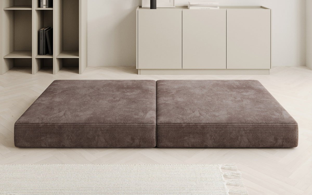 Lazy side stool in corduroy