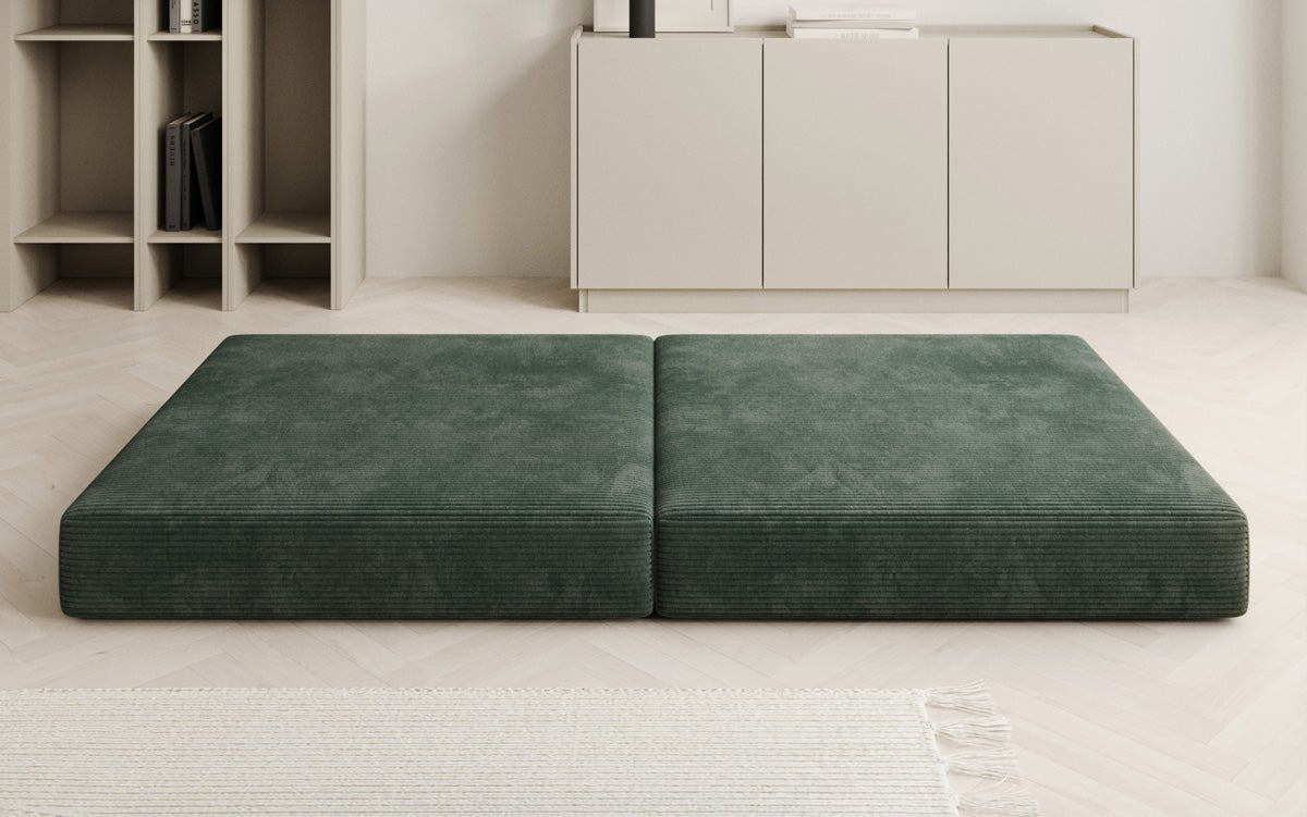 Lazy side stool in corduroy