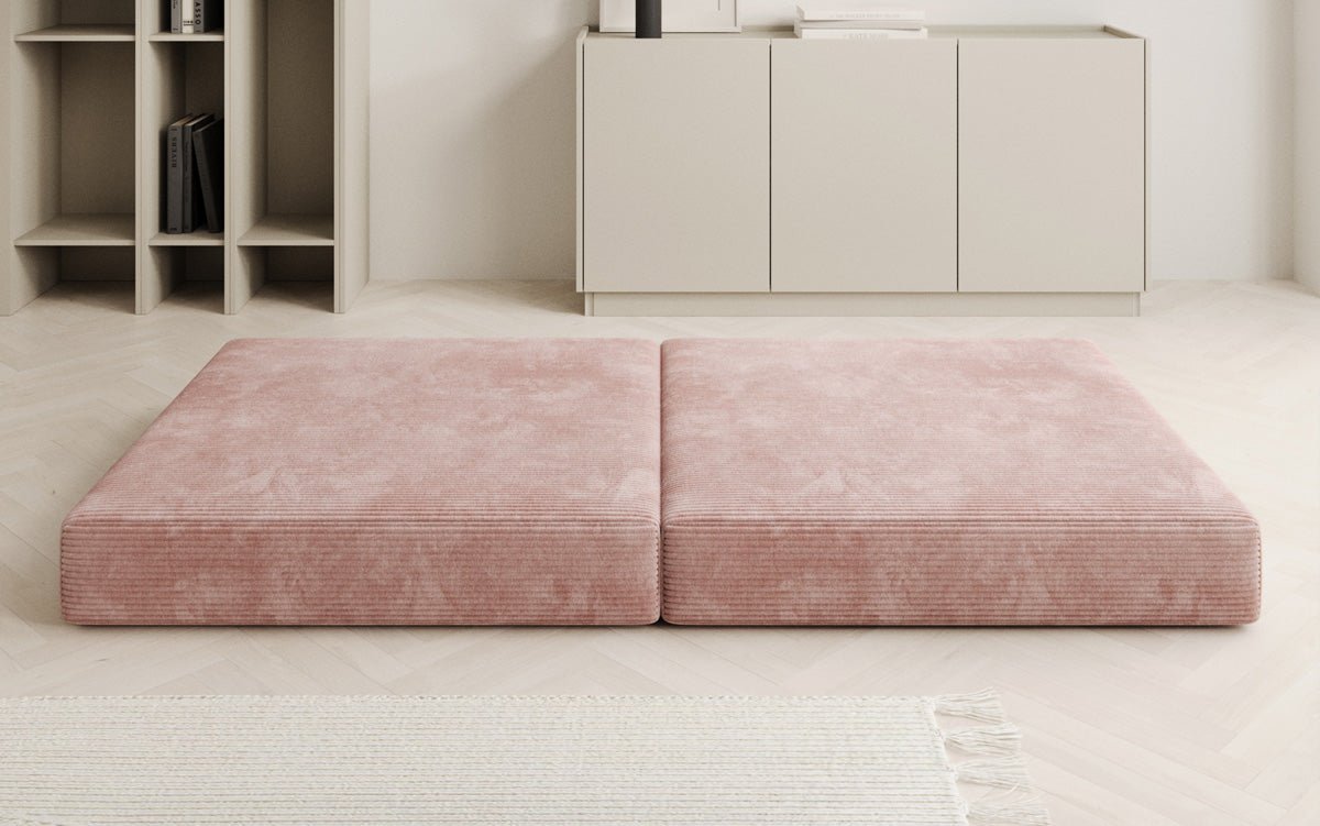 Lazy side stool in corduroy