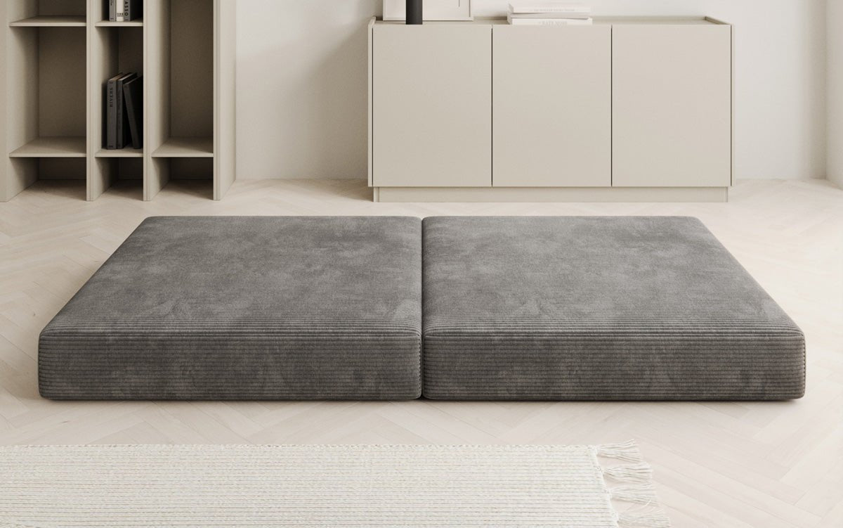 Lazy side stool in corduroy
