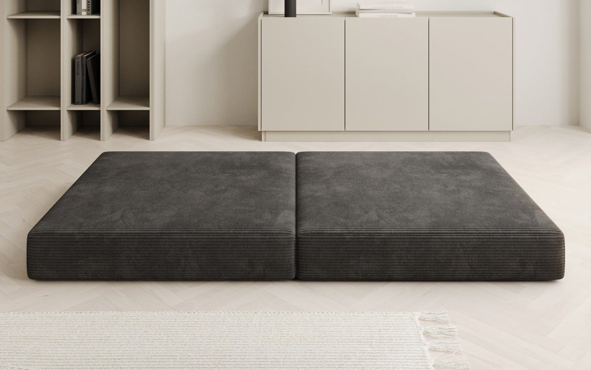 Lazy side stool in corduroy