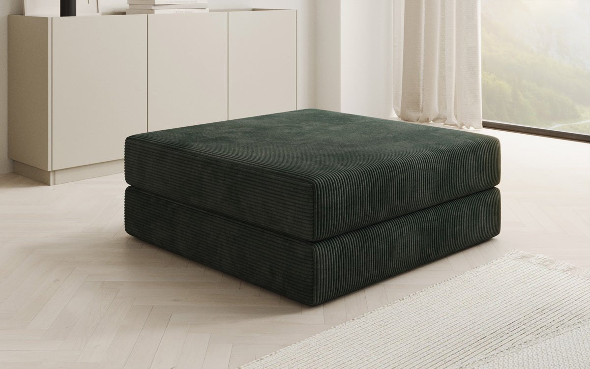 Lazy side stool in corduroy