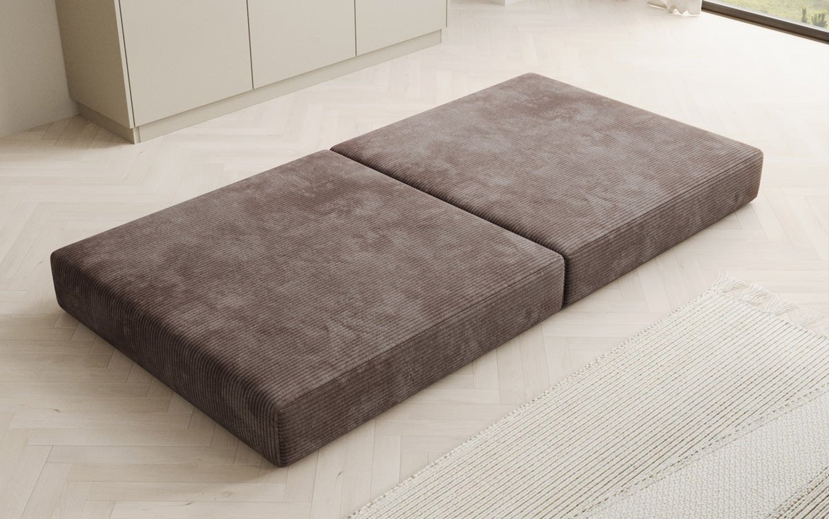 Lazy side stool in corduroy