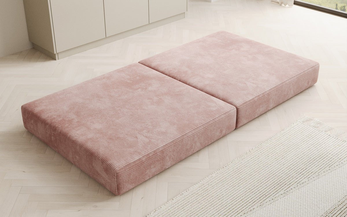 Lazy side stool in corduroy