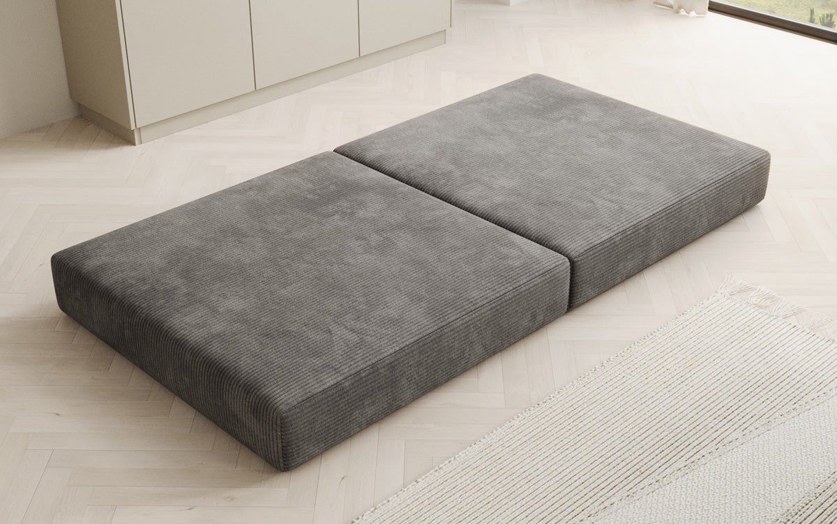 Lazy side stool in corduroy