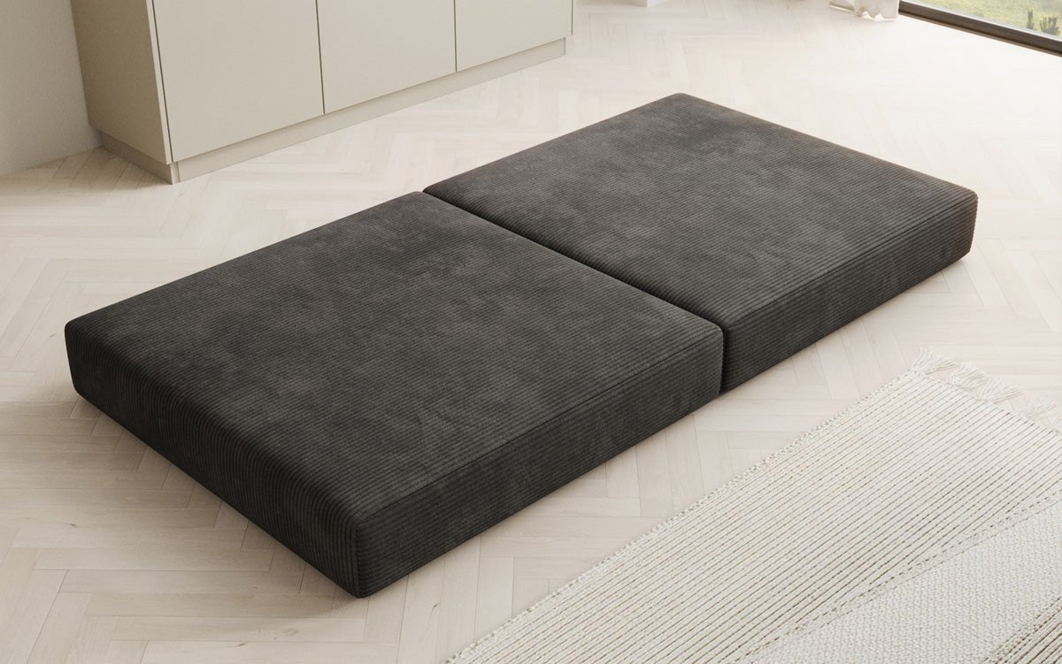 Lazy side stool in corduroy