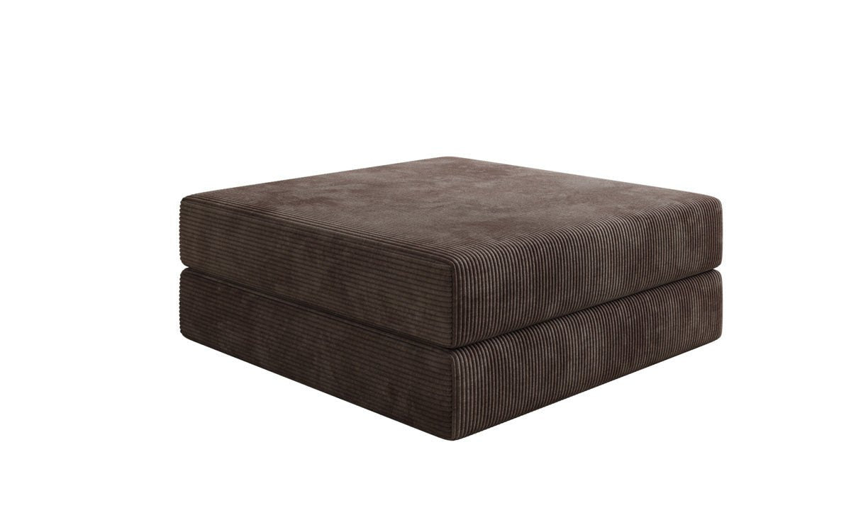 Lazy side stool in corduroy