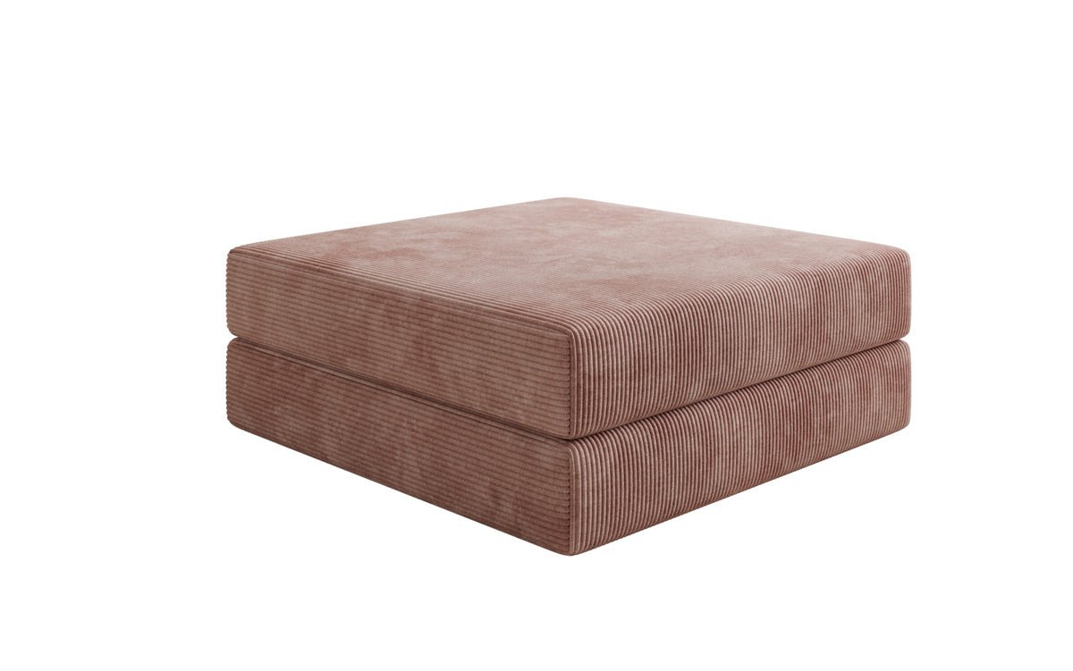 Lazy side stool in corduroy