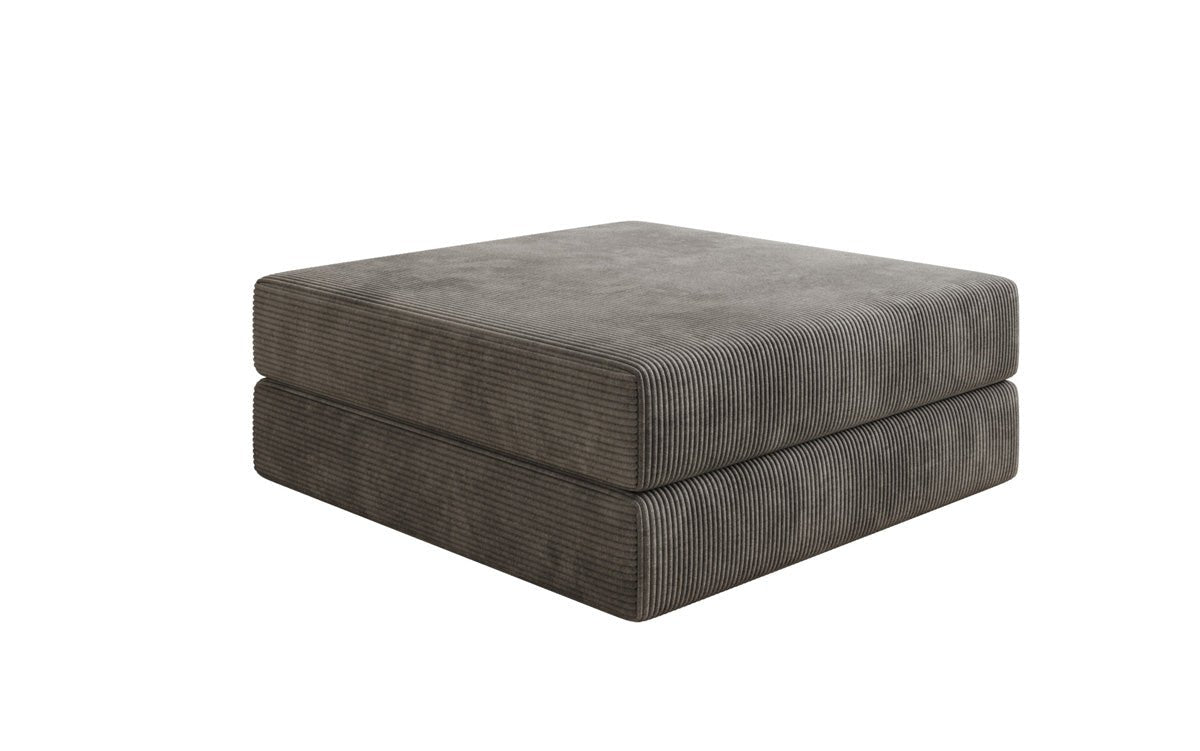 Lazy side stool in corduroy