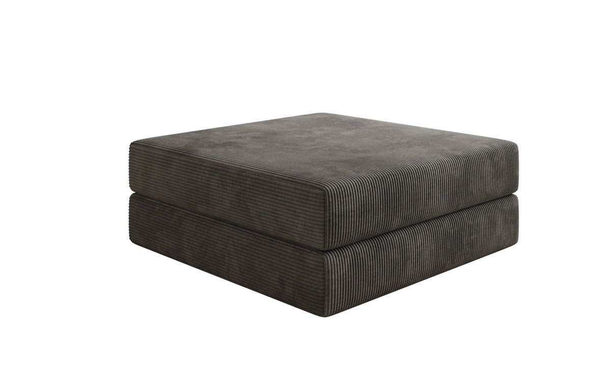 Lazy side stool in corduroy