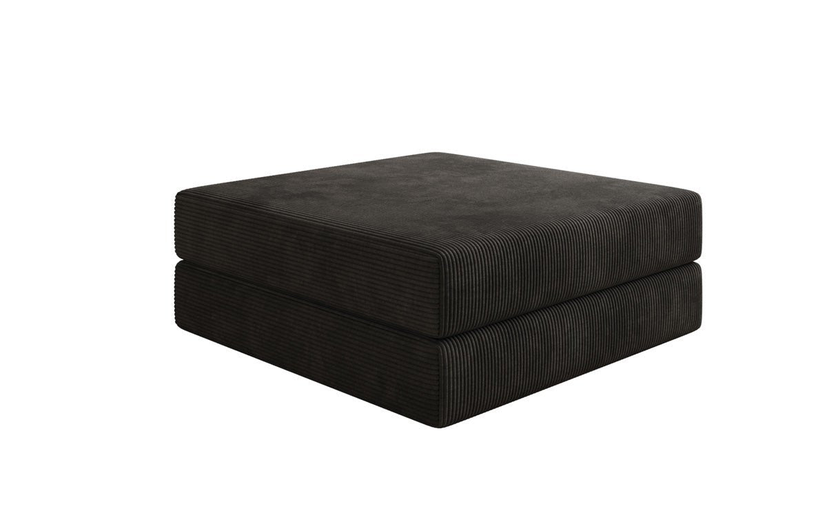 Lazy side stool in corduroy
