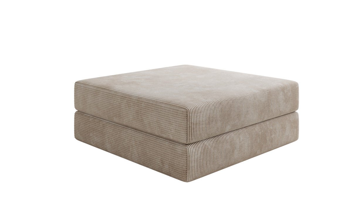 Lazy side stool in corduroy