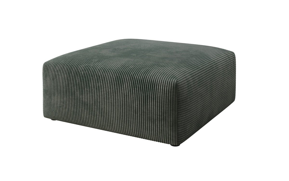 Beistellhocker 80 cm Snug aus Cord