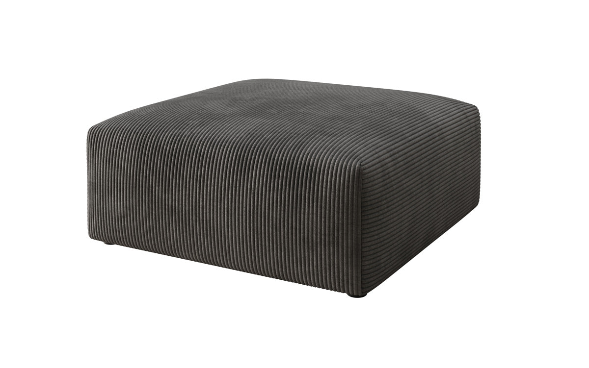 Beistellhocker 80 cm Snug aus Cord