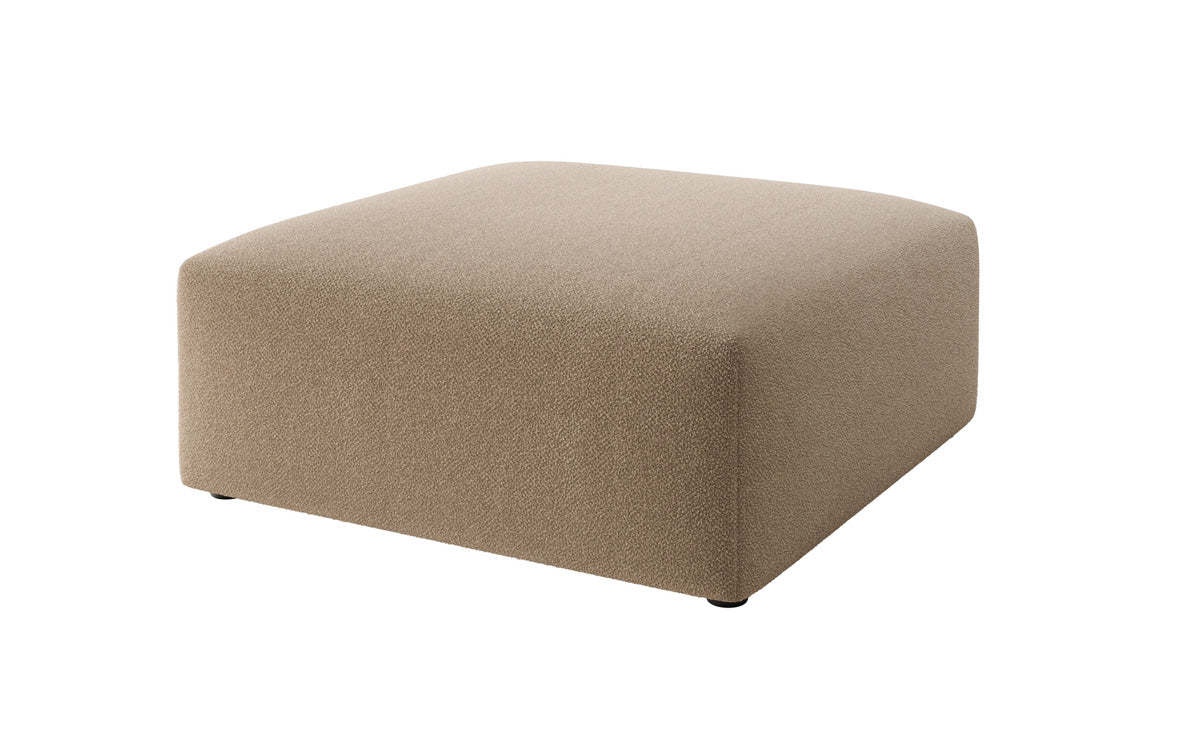 Beistellhocker 80 cm Snug aus Bouclé